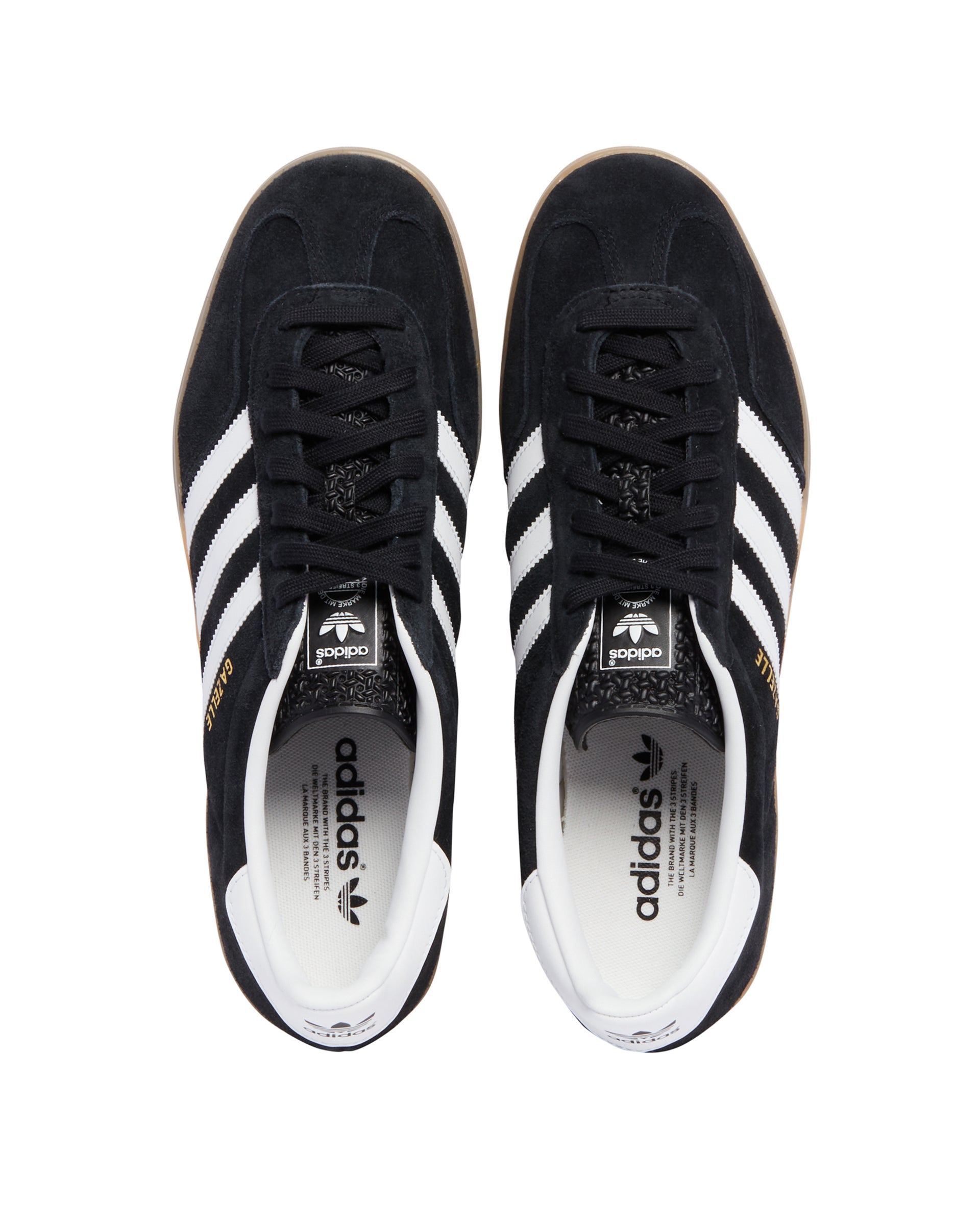 Adidas gazelle nere best sale