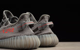 THE YEEZY BOOST 350 IN GRAY AND BOLD ORANGE | All | Antonia