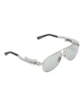 Silver Aviator Sunglasses - Men's sunglasses | PLP | dAgency