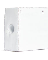 White Single Brick Candle Holder S | PDP | Antonia