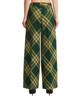 Green Check Trousers | PDP | Antonia