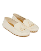 Beige Dot Sole Walk Loafers - LORO PIANA | PLP | Antonia