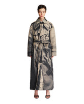 Beige Trompe L'Oeil Coat - Women | PLP | Antonia