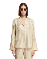 Beige Monogram Shirt - Women's clothing | PLP | Antonia