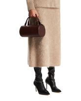 Brown Edith Leather Bag - the row women | PLP | Antonia