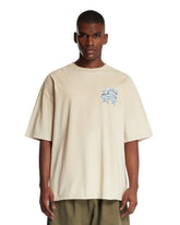 T-Shirt Beige Con Stampa - AMIRI UOMO | PLP | Antonia