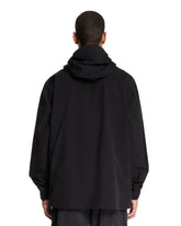 Black Lightweight Hooded Jacket | PDP | Antonia