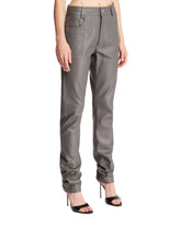 Gray Leather Pants | PDP | Antonia