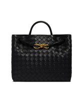 Black Medium Andiamo Bag | PDP | Antonia