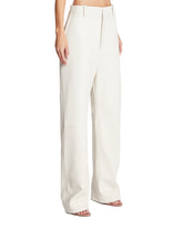 White Leather Pants | PDP | Antonia