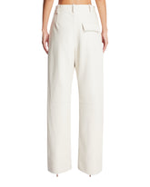 White Leather Pants | PDP | Antonia