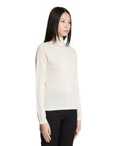 White Turtleneck Sweater | PDP | Antonia