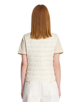 White Liane Packable Gilet | PDP | Antonia