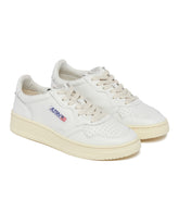 White Medalist Low Sneakers | PDP | Antonia