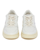 White Medalist Low Sneakers | PDP | Antonia