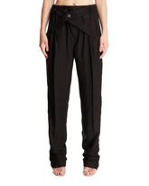 Black Belted Trousers - Women | PLP | Antonia