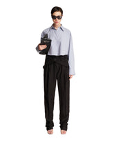 Black Belted Trousers - Women | PLP | Antonia