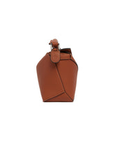 Brown Small Puzzle Bag | PDP | Antonia