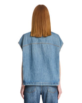 Blue Gail Denim Gilet | PDP | Antonia