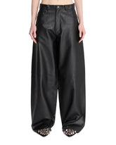 Black Bethany Leather Jeans - HAIKURE WOMEN | PLP | Antonia