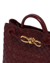 Burgundy Small Andiamo Bag | PDP | Antonia