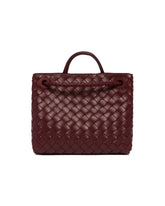 Burgundy Small Andiamo Bag | PDP | Antonia