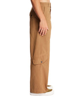 Beige Multi-Pocket Trousers | PDP | Antonia