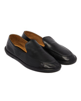 Black Canal Loafers - the row women | PLP | Antonia