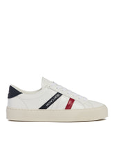 White Leather Monaco M Sneakers - MONCLER | PLP | Antonia