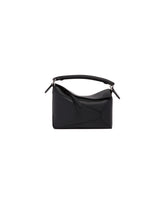 Black Mini Puzzle Bag | PDP | Antonia