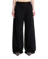 Black Dem Wide-Leg High-Waisted Jeans - ENTIRE STUDIOS | PLP | Antonia