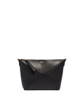 Black Puzzle Fold Pouch - LOEWE | PLP | Antonia