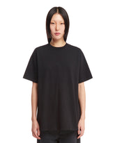 Black Cotton T-Shirt - Toteme studio women | PLP | dAgency