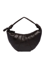 Dark Chocolate Large Fortune Croissant Bag - LEMAIRE WOMEN | PLP | Antonia