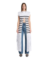 Striped Top with Fringes - JEAN PAUL GAULTIER | PLP | Antonia