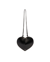 Black Leather Coeur Bag | PDP | Antonia