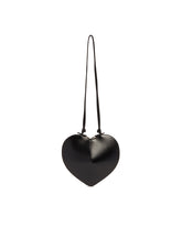 Black Leather Coeur Bag | PDP | Antonia