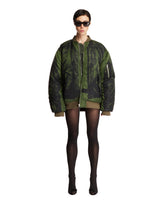 Green Trompe L'Oeil Bomber - Women | PLP | Antonia