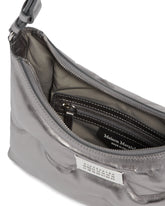 Silver Small Glam Slam Hobo Shoulder Bag | PDP | Antonia