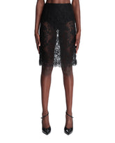 Black Lace Skirt - SAINT LAURENT | PLP | Antonia