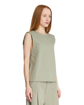 Green Cotton Top | PDP | Antonia