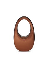 Brown Mirrored Mini Swipe Bag - Women's handbags | PLP | dAgency