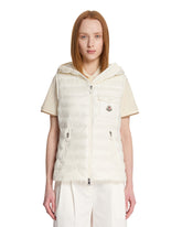 White Glygos Padded Gilet - MONCLER | PLP | Antonia