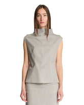 Gray High-Neck Top - ARMARIUM WOMEN | PLP | Antonia