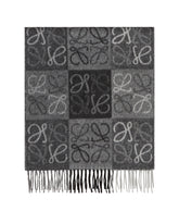 Gray Large Anagram Scarf - Women's accessories | PLP | Antonia