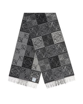 Gray Large Anagram Scarf - Women's accessories | PLP | Antonia