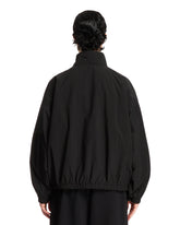 Black Logoed Track Jacket | PDP | dAgency