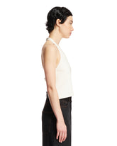 White Open Back Top | PDP | Antonia