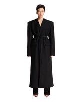 Cappotto Con Corsetto Nero - JEAN PAUL GAULTIER DONNA | PLP | Antonia