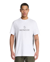 White Logo T-Shirt - MONCLER | PLP | Antonia